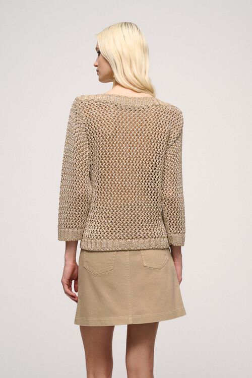 Luisa Spagnoli Cavolfiore - Pullover traforato Lightning offer