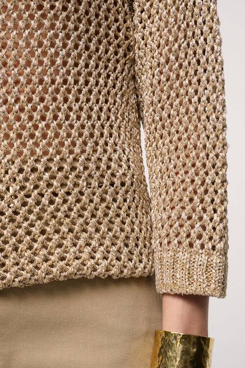 Luisa Spagnoli Cavolfiore - Pullover traforato Lightning offer