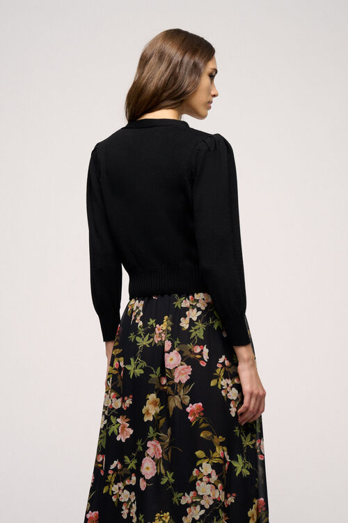 Luisa Spagnoli Ciambella - Cardigan cropped Offerte giornaliere