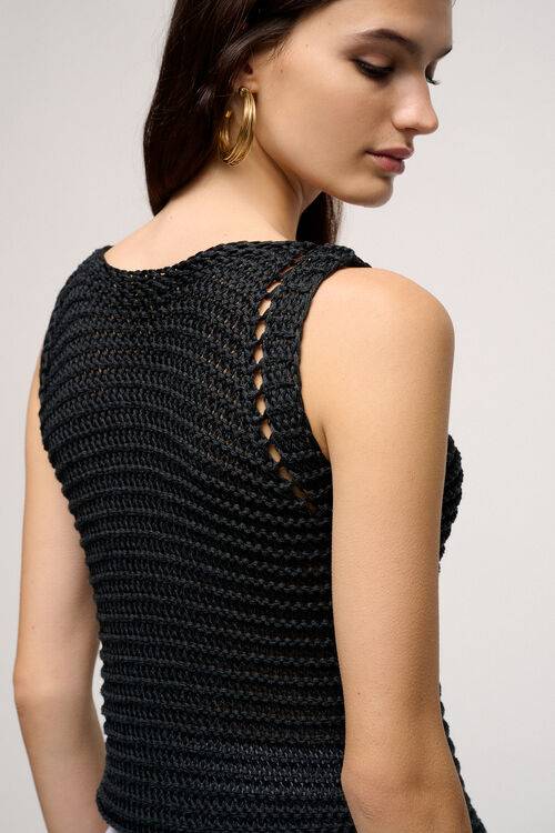 Luisa Spagnoli Collare - Top in maglia Latest stili
