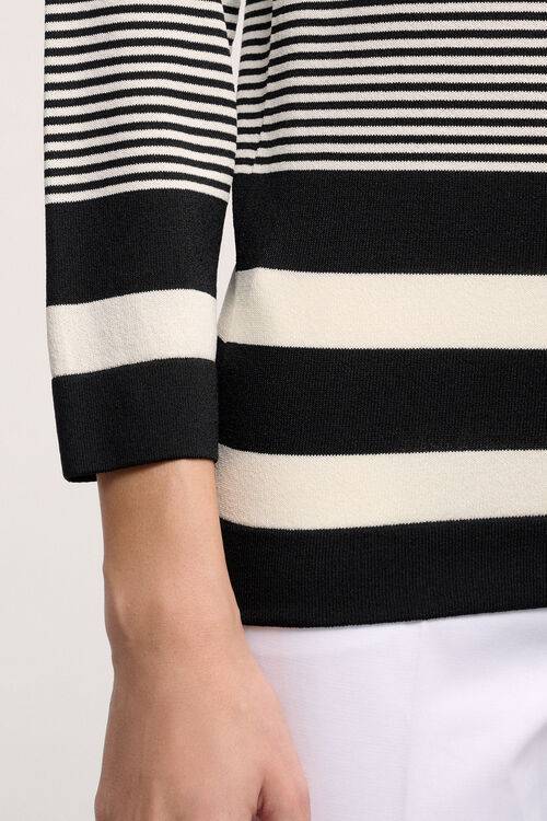 Luisa Spagnoli Corazza - Pullover a righe Fino al 60% di sconto