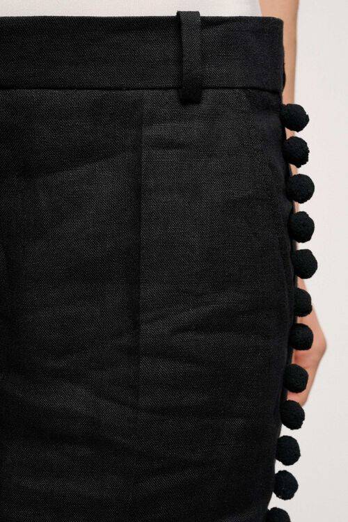 Luisa Spagnoli Amalfi - Pantaloni con pompon - Fashion Show Only for today