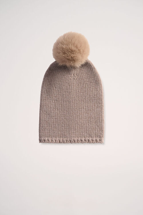 Luisa Spagnoli Caldaro - Berretto in cashmere Esporta salva