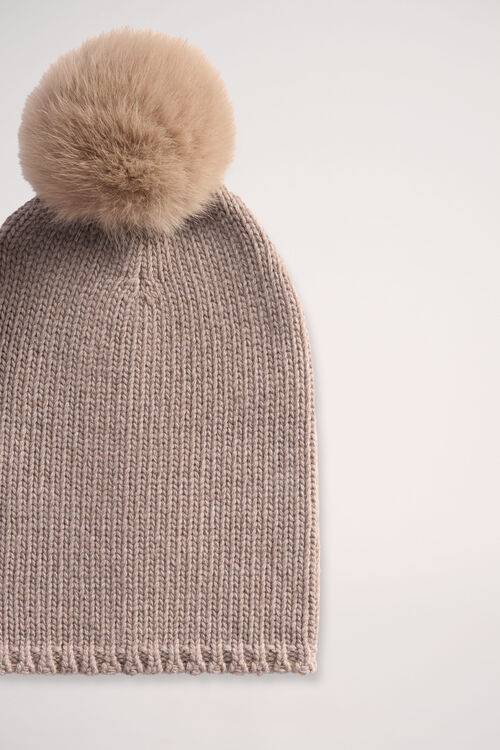 Luisa Spagnoli Caldaro - Berretto in cashmere Esporta salva
