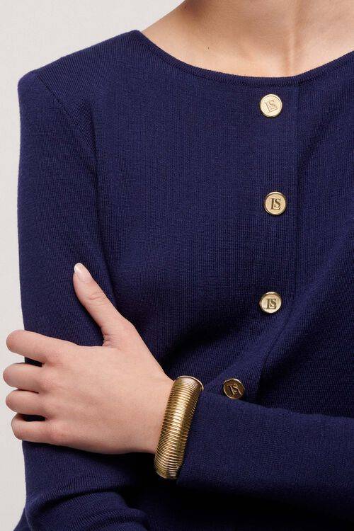 Luisa Spagnoli Negeri - Bracciale dorato Fino al 60% di sconto