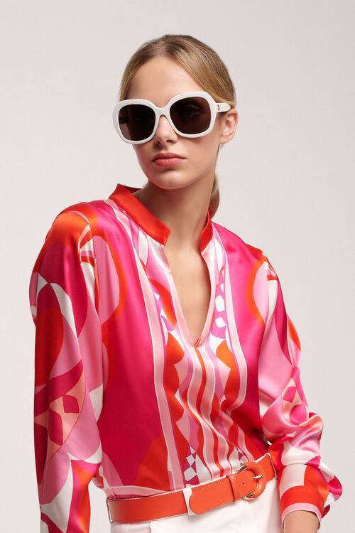 Luisa Spagnoli Xsofia - Occhiali da sole avvolgenti 50% di sconto con spedizione gratuita