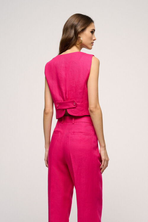 Luisa Spagnoli Valdo - Gilet cropped 50% di sconto con spedizione gratuita