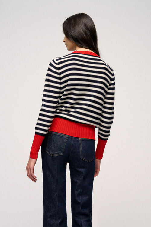 Luisa Spagnoli Muscolo - Pullover a righe Duty-free