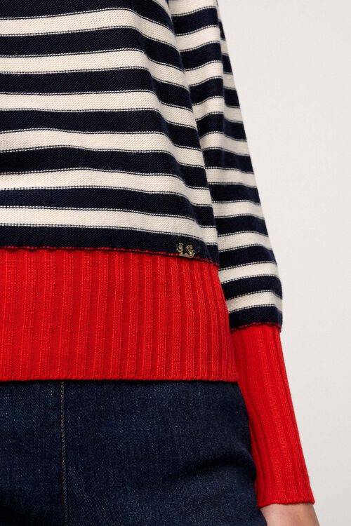 Luisa Spagnoli Muscolo - Pullover a righe Duty-free