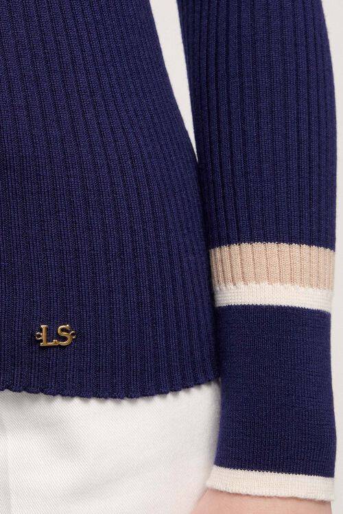 Luisa Spagnoli Martini - Pullover a coste Italy