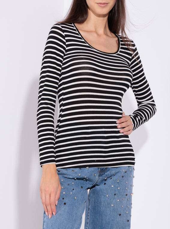 Risskio Thomas - Maglia a righe Outlet