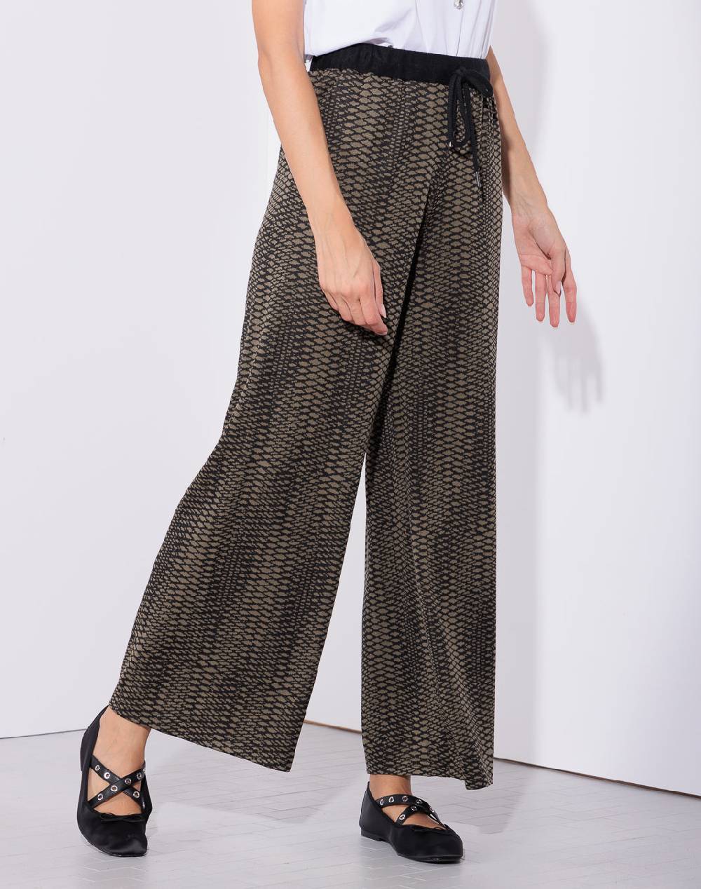 Risskio Lacey - Pantalone pitonato Vendita Economica