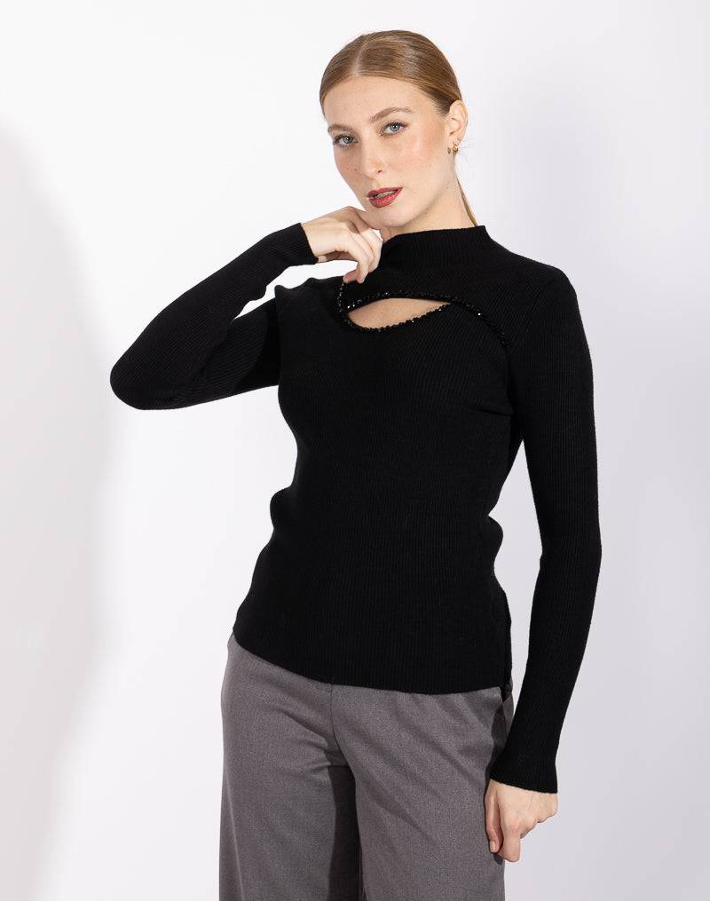Risskio Dionne - Maglia con asimmetrie Saldi Di Fabbrica