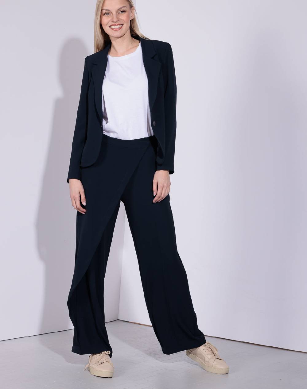 Risskio Sanjay - Gonna pantalone in tessuto easy-iron Limitato a 3 giorni