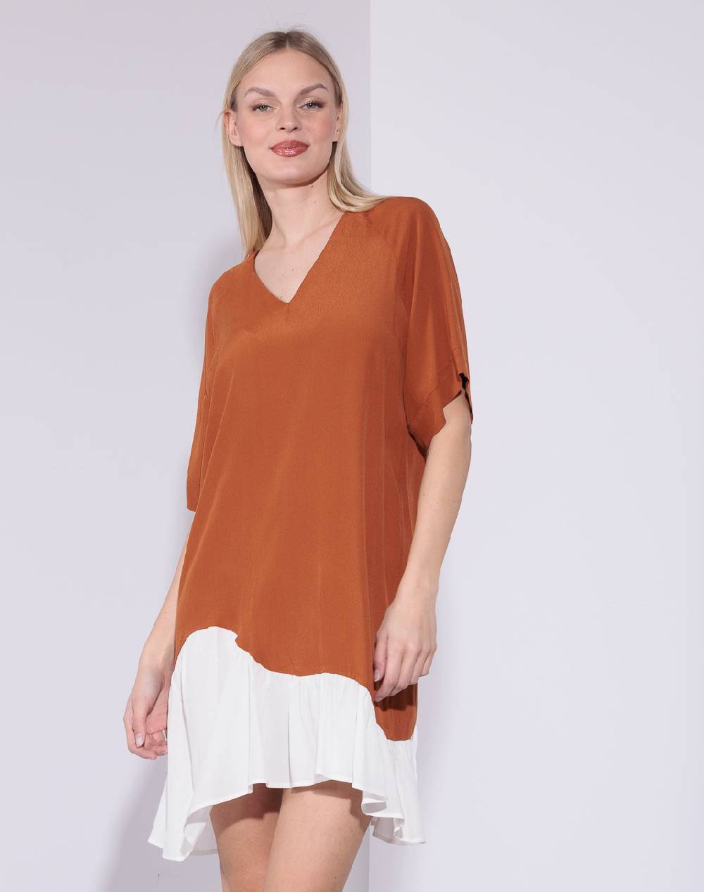 Risskio Kareem - Abito in georgette di viscosa Fino Al -60%