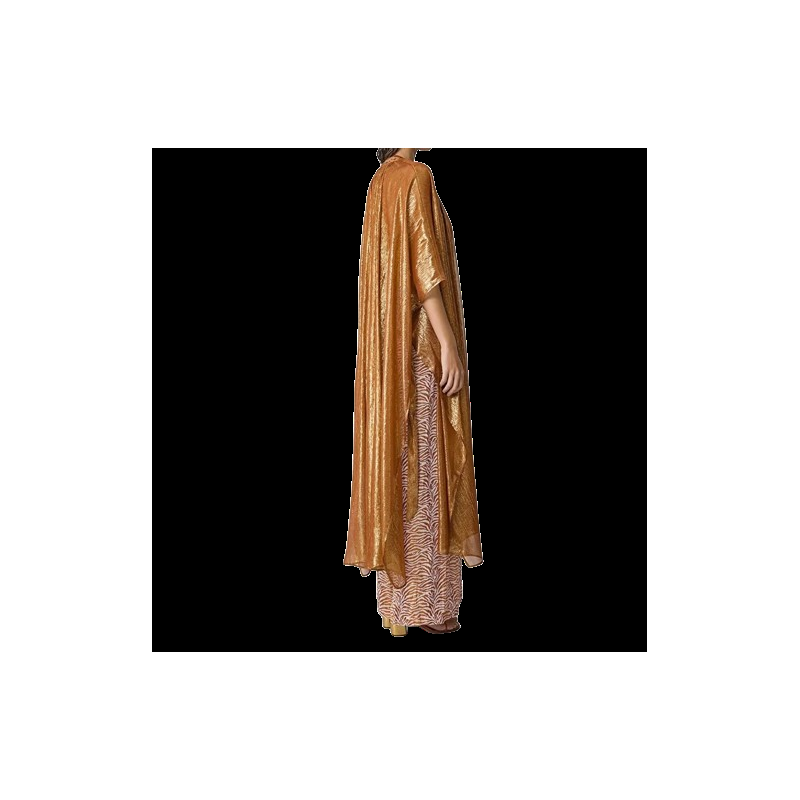 Roberto Fanella forte_forte cappa chic chiffon lurex Latest stili