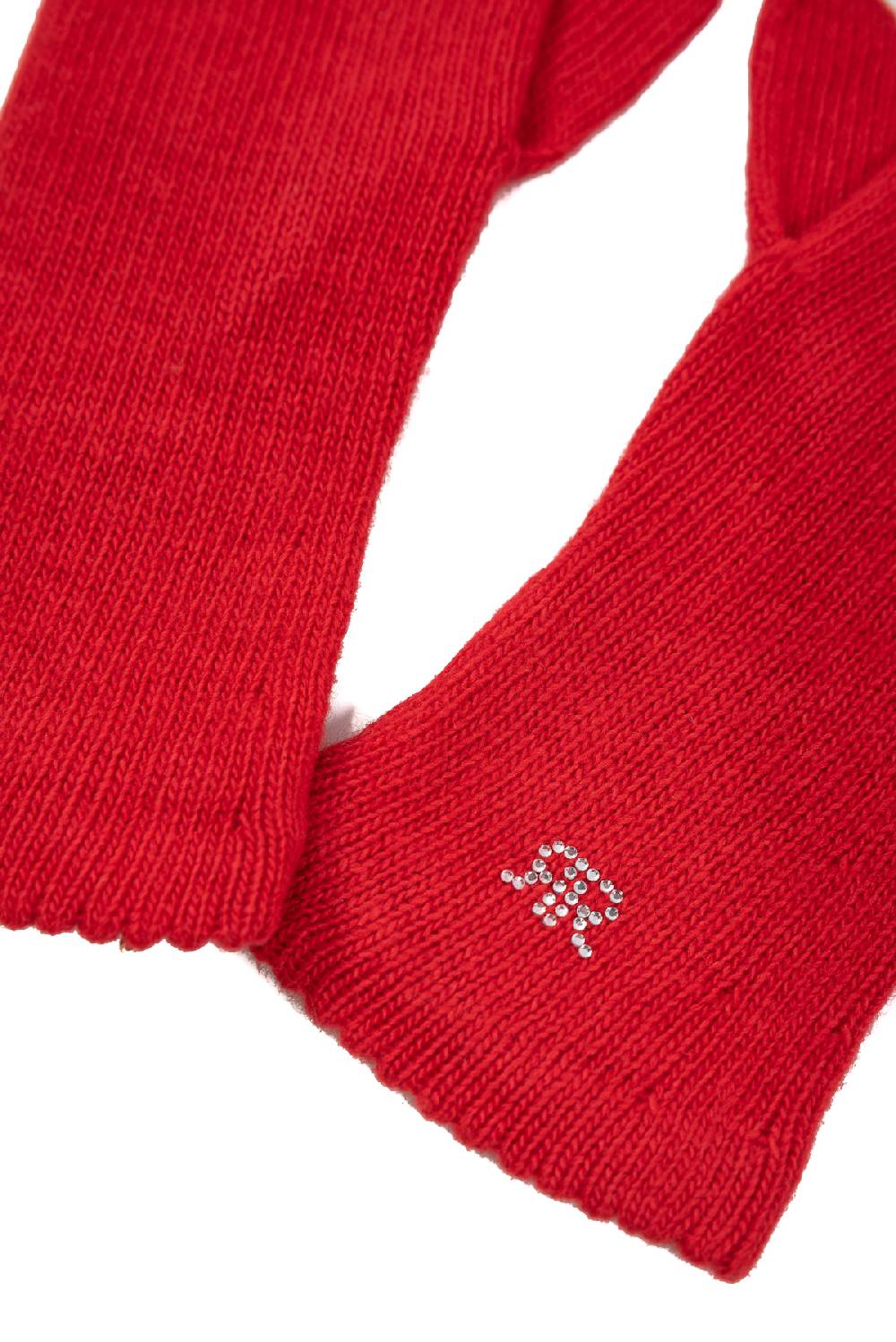 Rrocco Ragni Guanti in misto cashmere Saldi