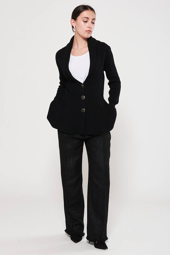 Rrocco Ragni Cardigan con volant Offerte