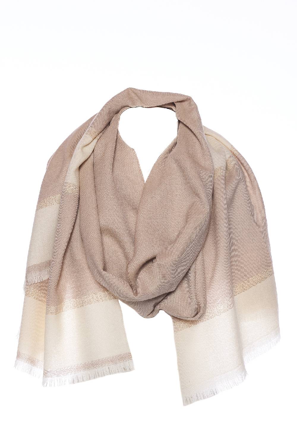 Rrocco Ragni Sciarpa bicolore con lurex Vendite Flash