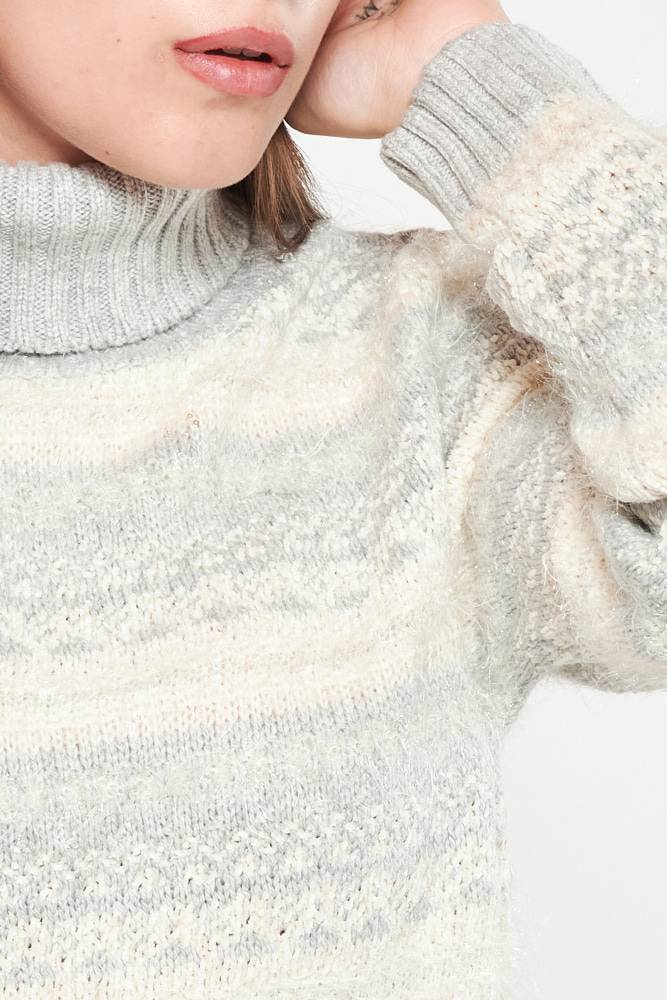 Rrocco Ragni Maglia jacquard a collo alto Offerte