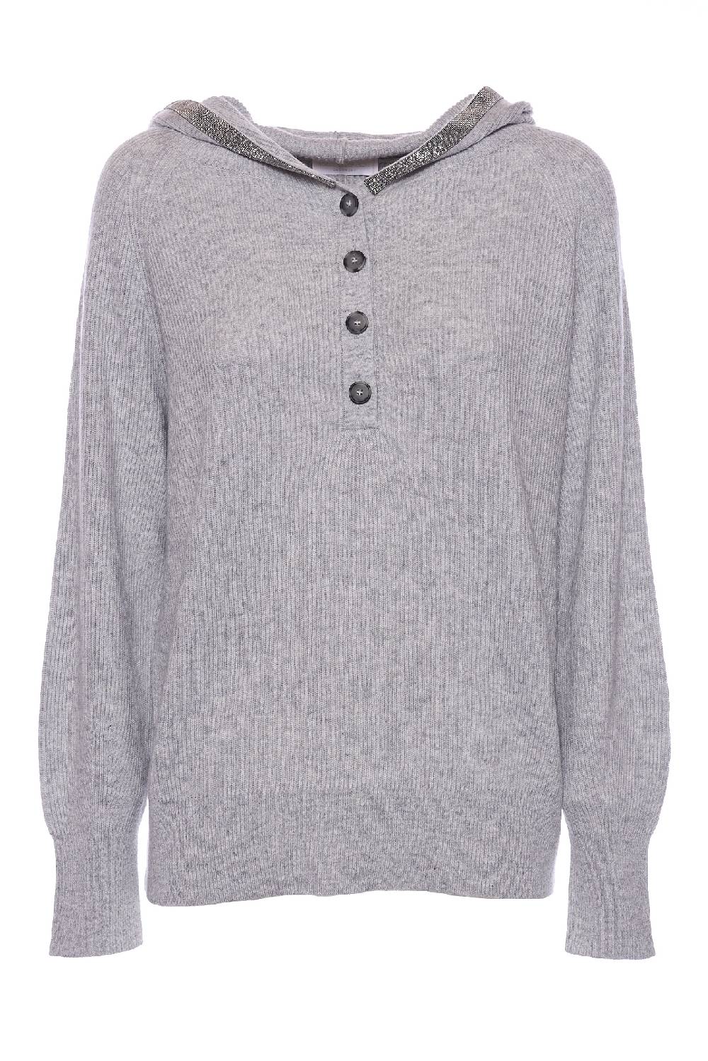 Rrocco Ragni Felpa con cappuccio e monile Saldi