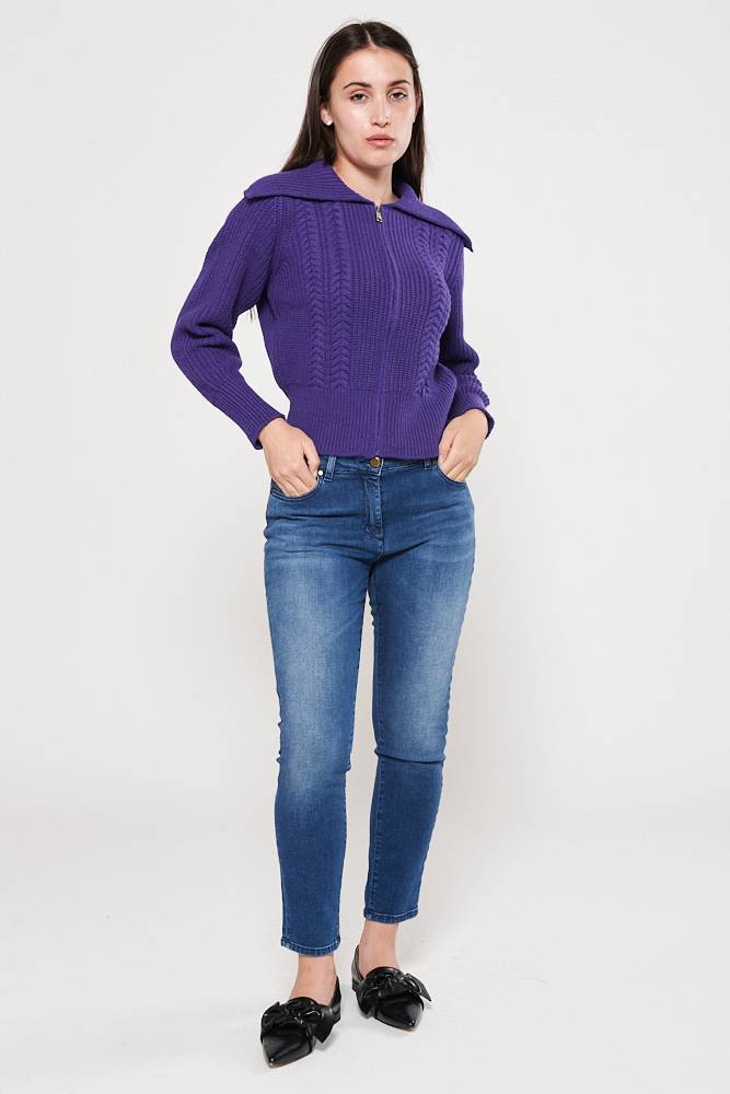 Rrocco Ragni Cardigan con maxi risvolto Vendite stagionali