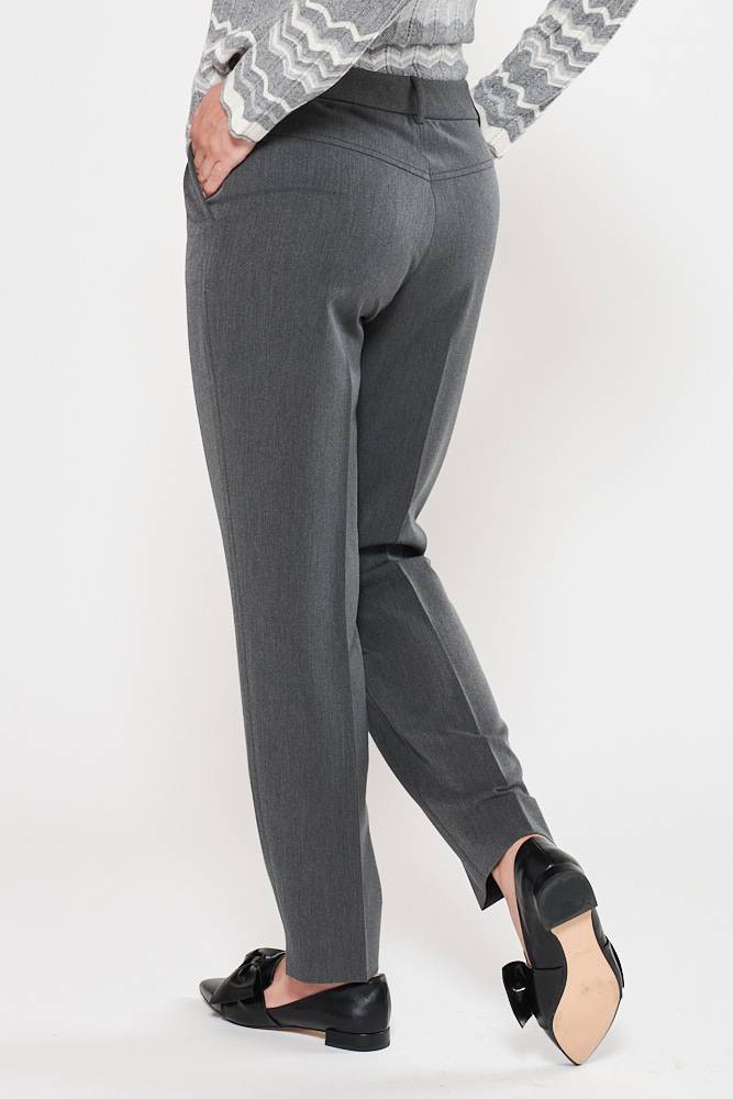 Rrocco Ragni Pantalone in gabardina Saldi Di Fabbrica
