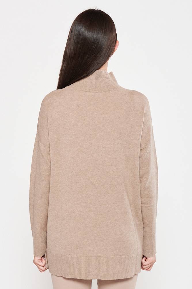 Rrocco Ragni Maglia con collo a lupetto In Linea