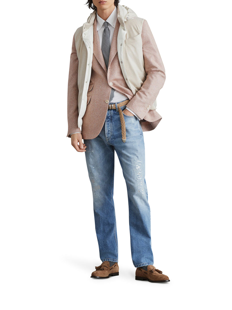 Suitnegozi Gilet imbottito con cappuccio Sottocosto