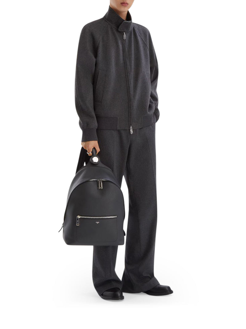 Suitnegozi Fendi Chiodo Medium Fendi Roma Leather Saldi