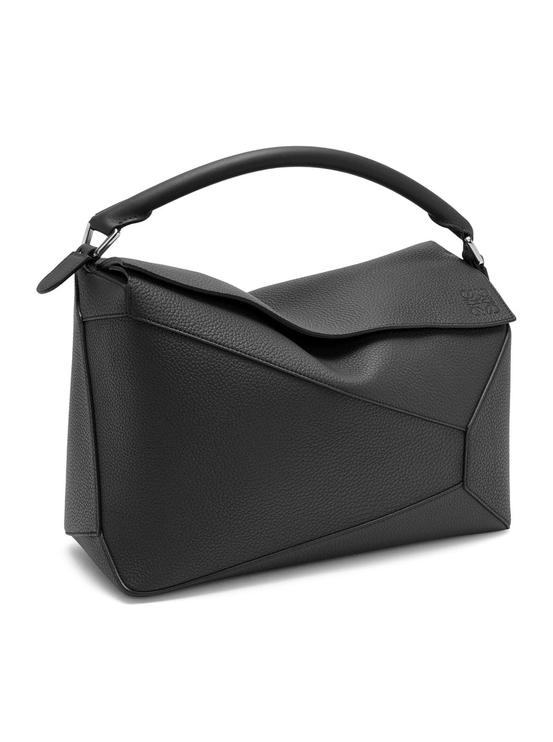 Suitnegozi Borsa Puzzle grande in pelle di vitello martellato Hotsell