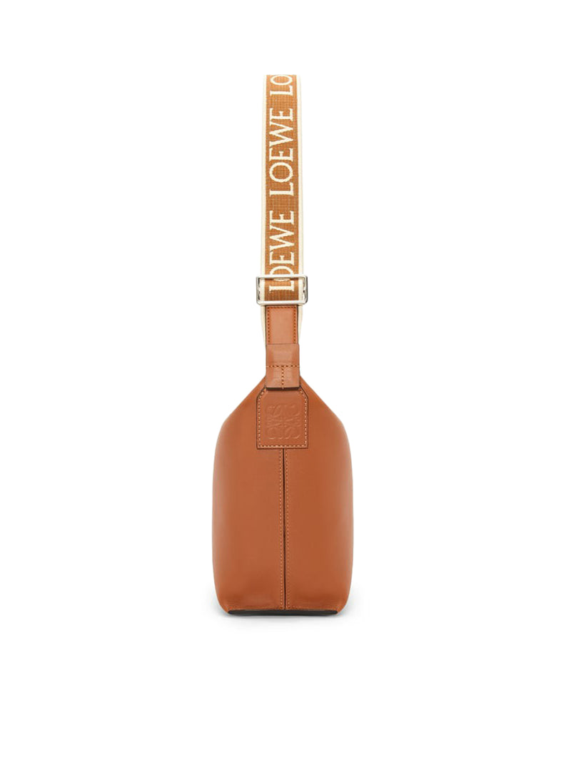Suitnegozi Borsa Cubi Crossbody piccola in pelle di vitello liscia e jacquard Offerta speciale
