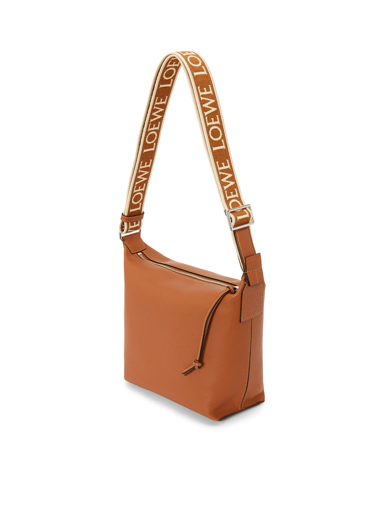Suitnegozi Borsa Cubi Crossbody piccola in pelle di vitello liscia e jacquard Offerta speciale