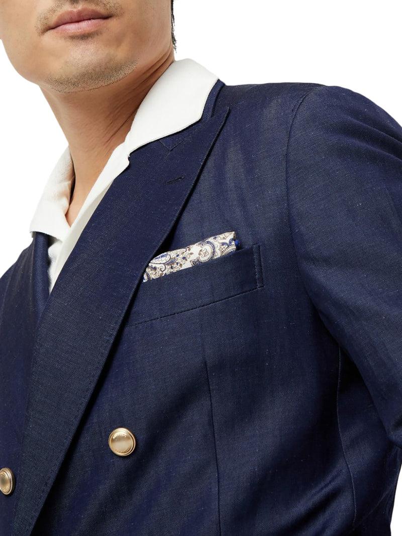Suitnegozi Fazzoletto da taschino con stampa paisley Vendite stagionali