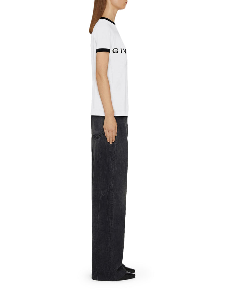 Suitnegozi T-shirt slim GIVENCHY Archetype in cotone Ultimo giorno