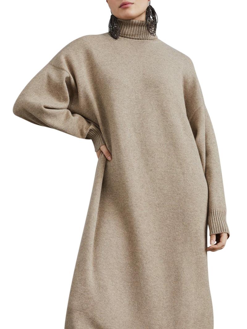 Suitnegozi Abito in maglia di cashmere con monile Promozione temporanea