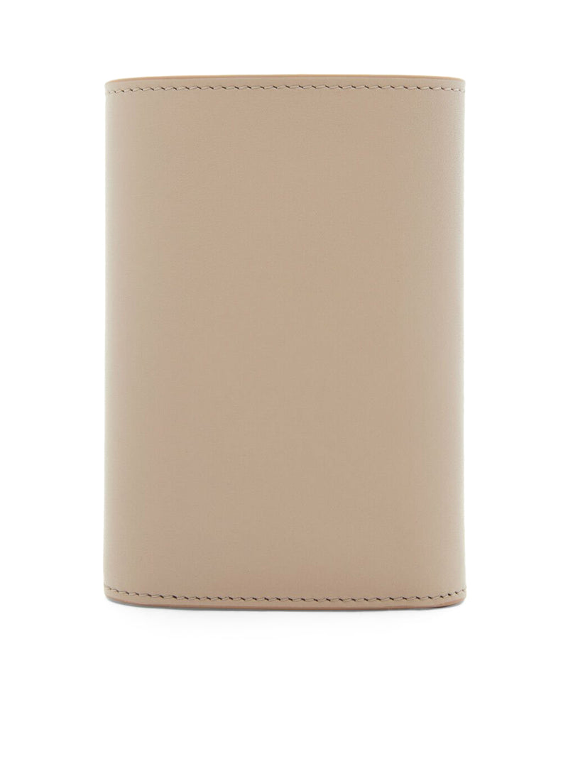 Suitnegozi Portafoglio verticale piccolo Pebble in nappa di vitello Sconto