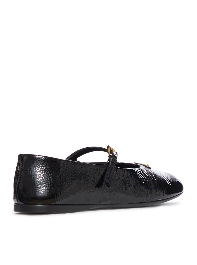 Suitnegozi Ballerine in nappa lucida Offerta Giorno del Papà