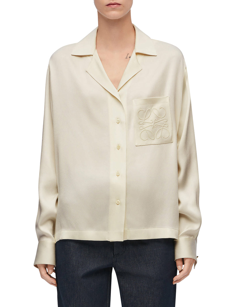 Suitnegozi Blusa da pigiama in seta Vendita calda
