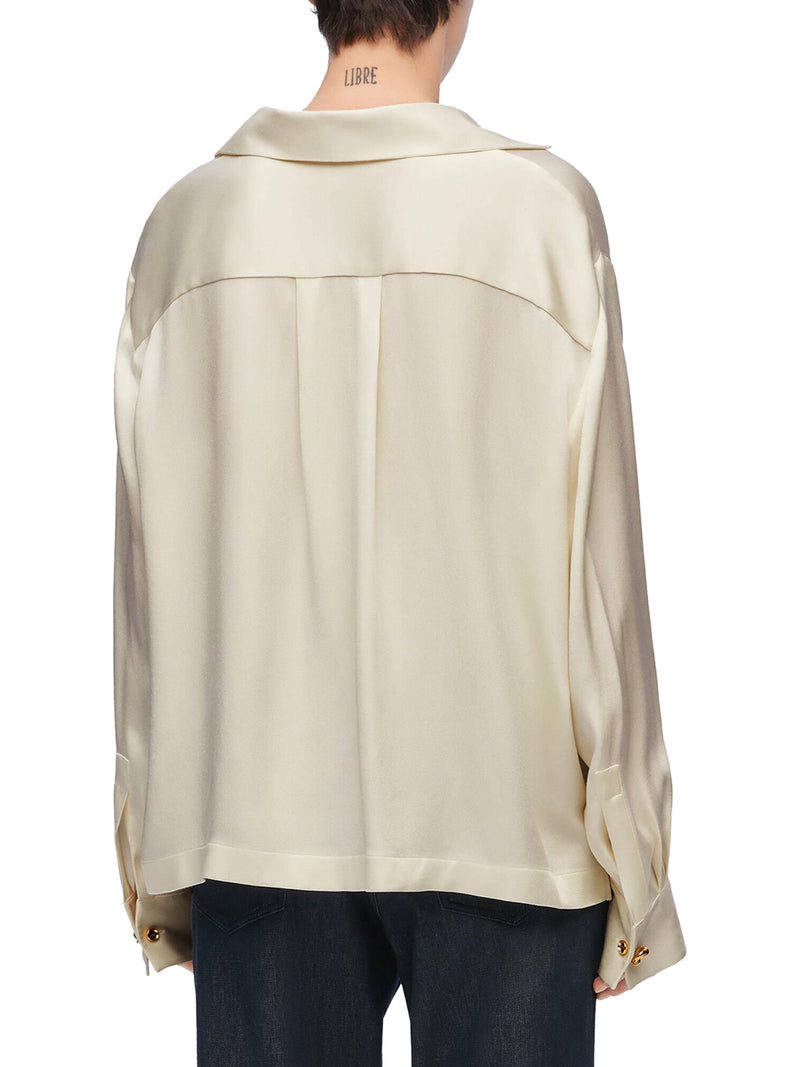 Suitnegozi Blusa da pigiama in seta Vendita calda
