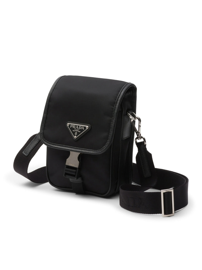 Suitnegozi Borsa a tracolla in Re-Nylon e Saffiano Shopping Online