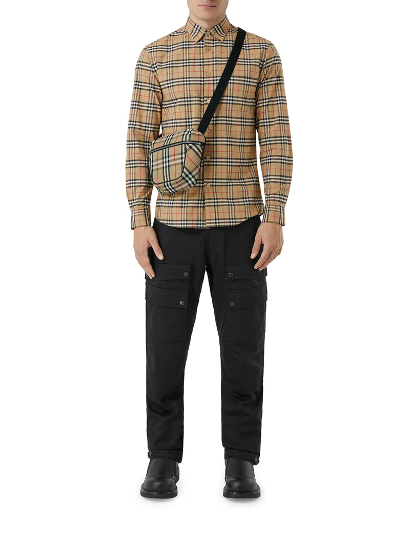 Suitnegozi camicia con motivo vintage check in miniatura Comprare a buon mercato