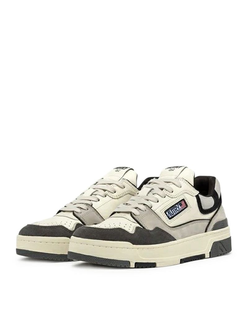 Suitnegozi SNEAKERS CLC LOW IN SUEDE E NABUK GRIGIO E NERO Black Friday Prezzi