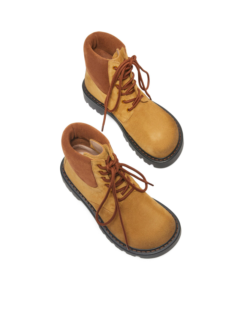 Suitnegozi Stivaletti militari Sierra in pelle scamosciata Promozione