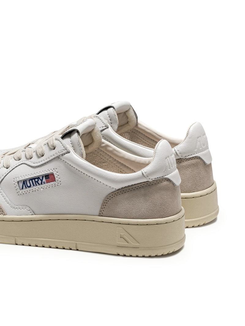 Suitnegozi SNEAKERS MEDALIST LOW IN PELLE E SUEDE BIANCO Soddisfazione Garantita