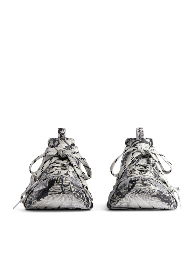 Suitnegozi SNEAKER 3XL EXTREME GRAFFITI DA UOMO IN BIANCO/NERO Convenienza