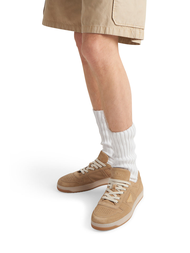 Suitnegozi Sneakers Downtown in pelle scamosciata delavè Offerte