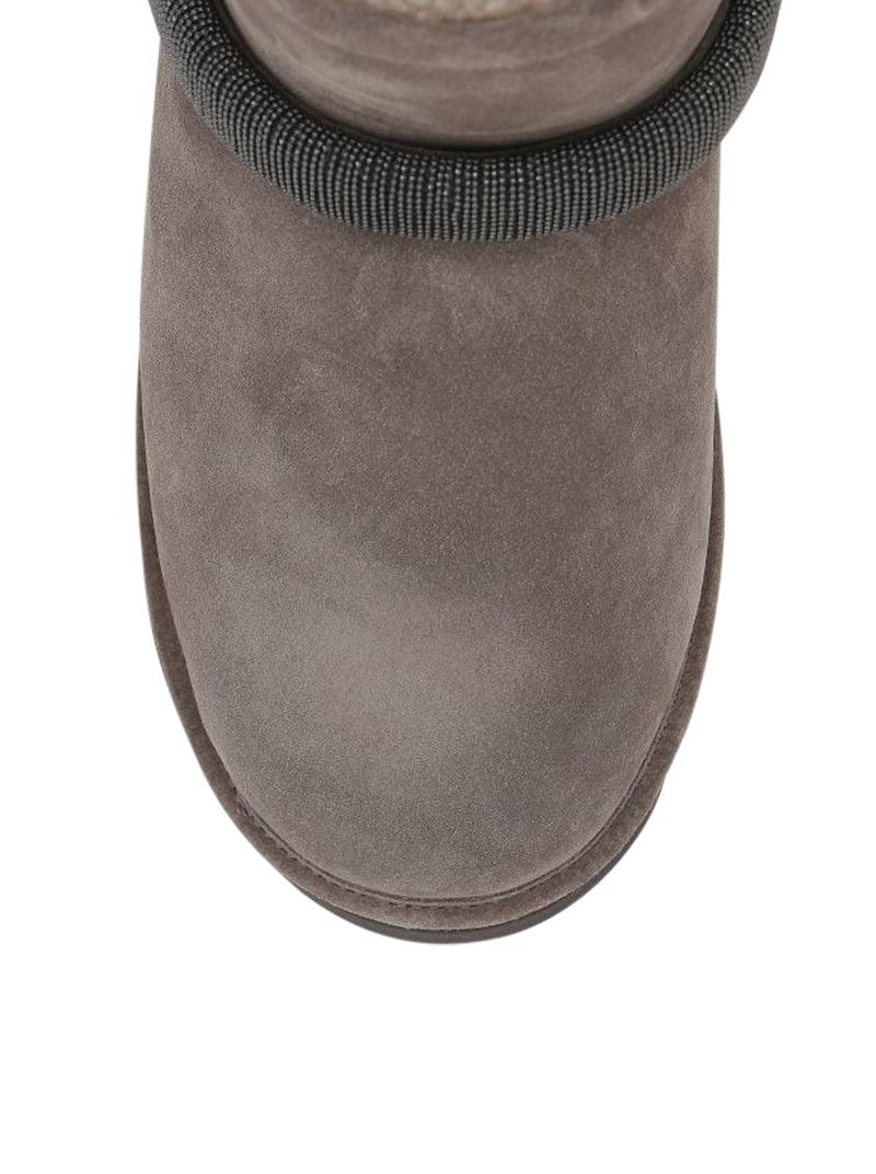 Suitnegozi STIVALETTO IN SUEDE CON SHINY STRAP Sconti VIP