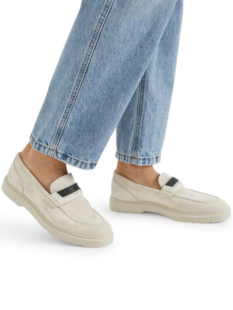 Suitnegozi Mocassini in pelle scamosciata Prezzo basso