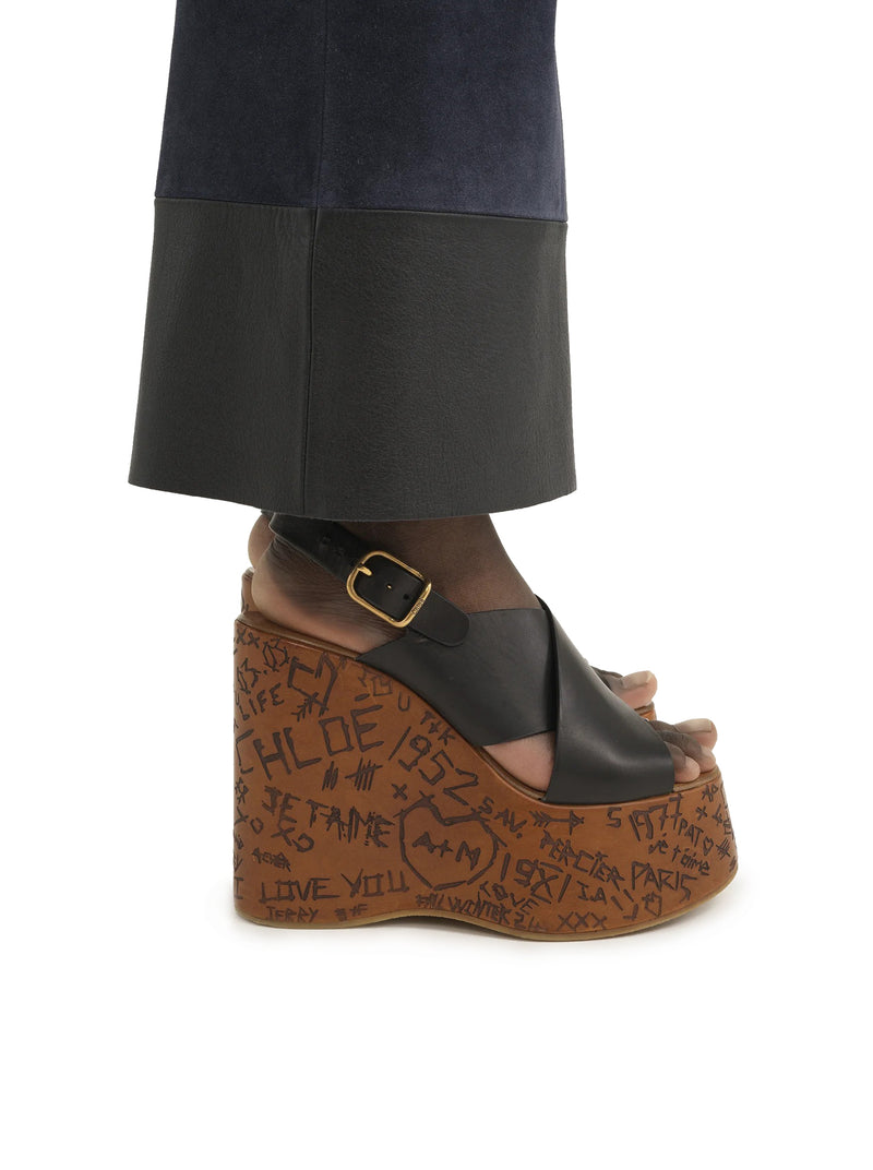 Suitnegozi SANDALO CON ZEPPA MAXIME Solo un giorno rimasto